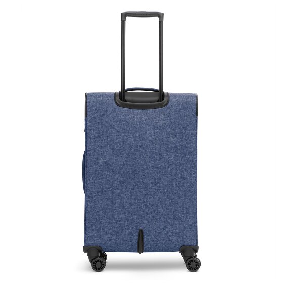 Redolz Essentials 12 THREE SET 4 ruote Set di valigie 3 pezzi con piega di espansione