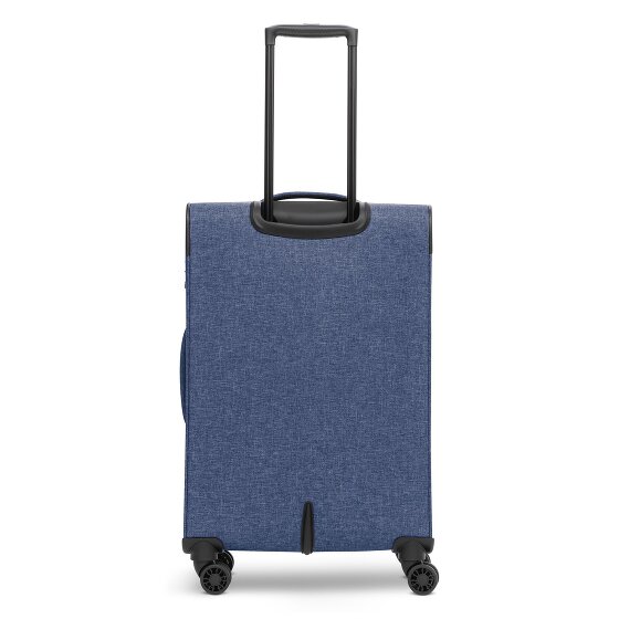 Redolz Essentials 12 THREE SET 4 ruote Set di valigie 3 pezzi con piega di espansione