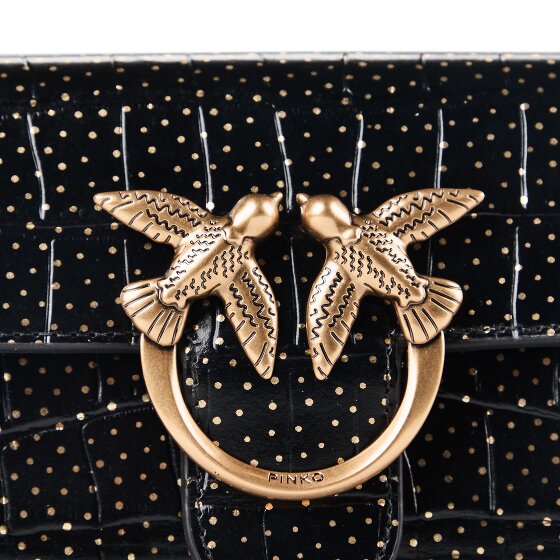 PINKO Love One Pochette Vera Pelle 19 cm