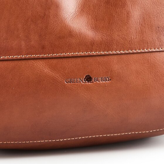 Greenburry Newport Borsa a spalla Vera Pelle 32 cm