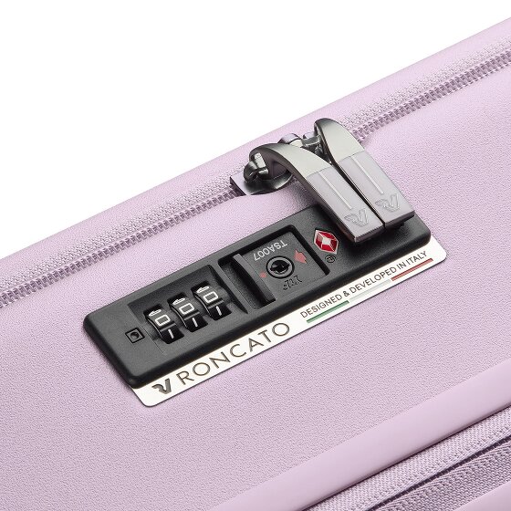 Roncato Florence 4 ruote Set di valigie 3 pezzi con piega di espansione