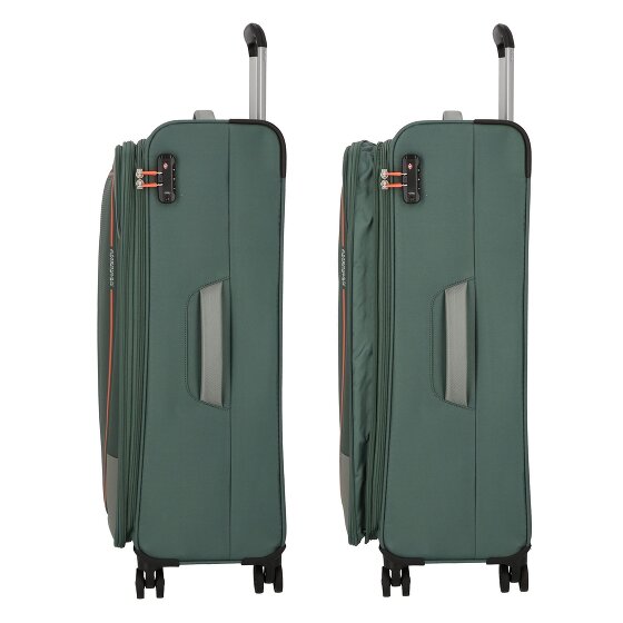 American Tourister Pulsonic 4 ruote Carrello 81 cm con piega di espansione American Tourister Pulsonic 4 ruote Carrello 81 cm con piega di espansione