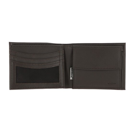 oxmox Leather Portafoglio Protezione RFID Vera Pelle 10 cm