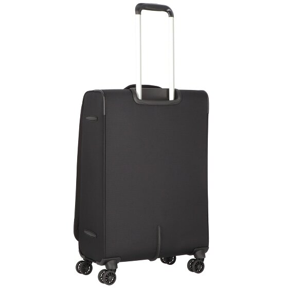 Worldpack Dublin 4 ruote Set di valigie 3 pezzi con piega di espansione