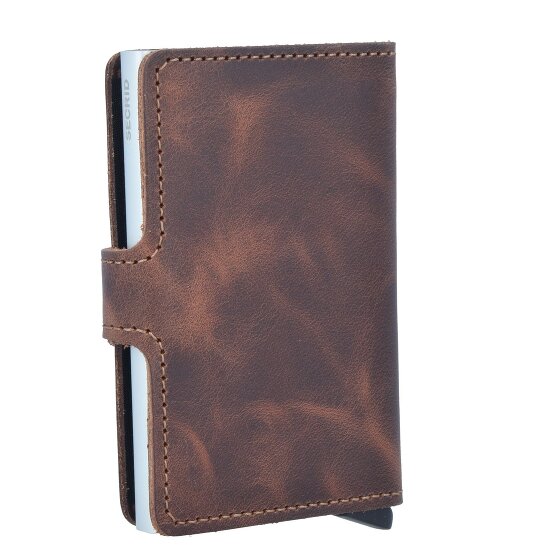 Secrid Miniwallet Vintage Custodia per carte di credito Portafoglio RFID in pelle 6,5 cm