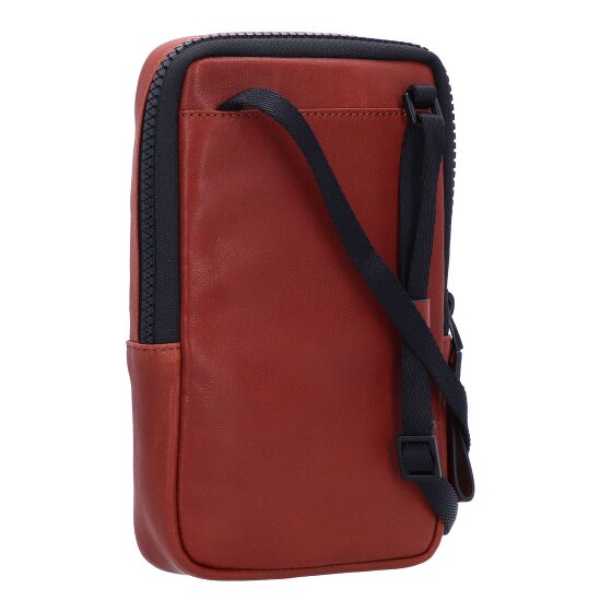 Piquadro Harper Custodia per cellulare in pelle 12 cm