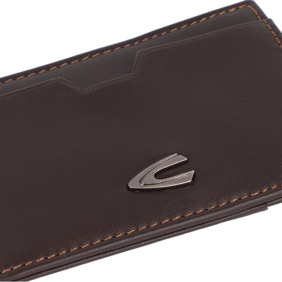 camel active Vegas Custodia per carta di credito Protezione RFID Vera Pelle 10.5 cm