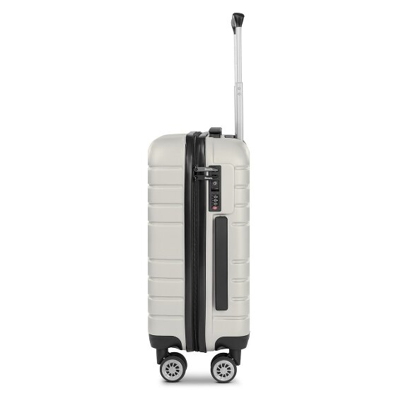 Bench Seattle 4 ruote Carrello della cabina S 55 cm