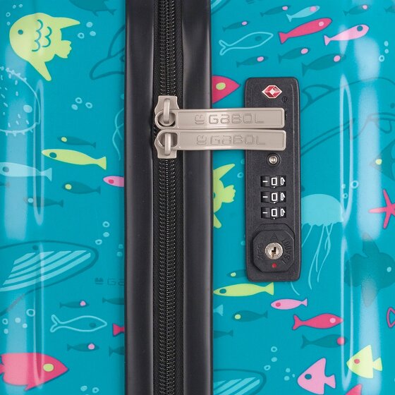 Gabol Acqua 4 ruote Carrello M 66 cm