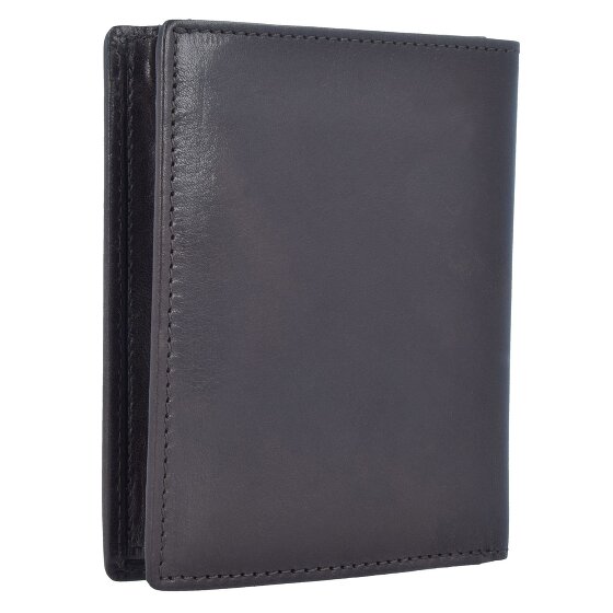 Braun Büffel Arezzo Portafoglio RFID in pelle 10 cm