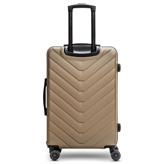 Redolz Essentials 07 3-SET 4 ruote Set di valigie 3 pezzi