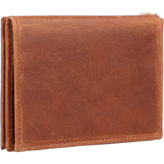 Mika Portafoglio RFID in pelle 11 cm con fermasoldi Mika Portafoglio RFID in pelle 11 cm con fermasoldi