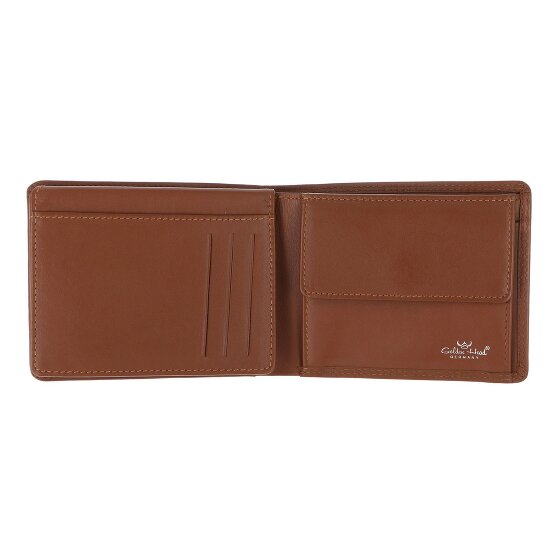 Golden Head Polo Portafoglio Protezione RFID Vera Pelle 12 cm