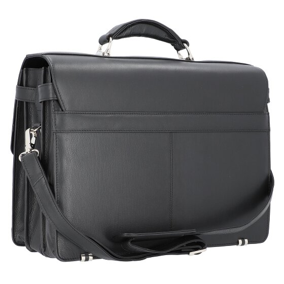 Alassio Cartella Monza in pelle 38 cm scomparto per laptop
