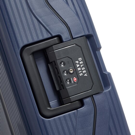 Delsey Paris x United Colors of Benetton Color Block Hardside Trolley da cabina a 4 ruote 55 cm