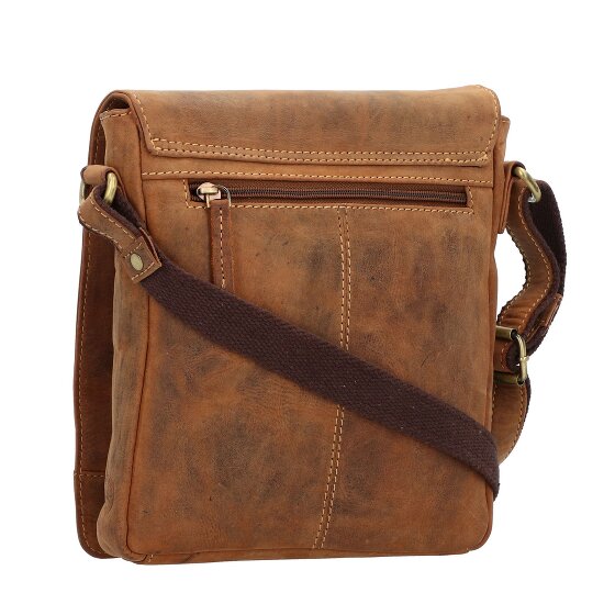 Greenburry Borsa a tracolla vintage in pelle 23 cm