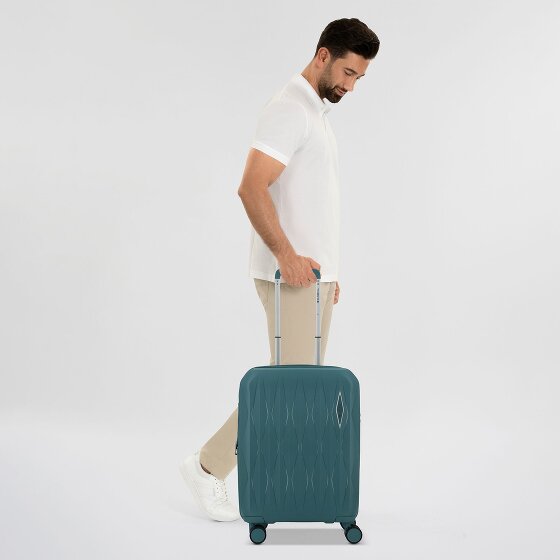 Gabol Infinity 4 ruote Carrello della cabina 55 cm con piega di espansione