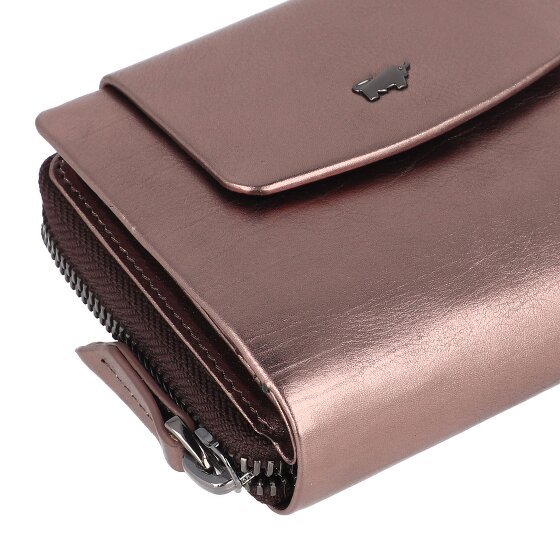 Braun Büffel Ruby Portafoglio Protezione RFID Pelle 12 cm