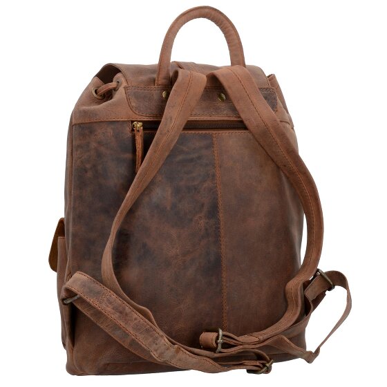 Greenland Nature Zaino Montenegro in pelle 40 cm