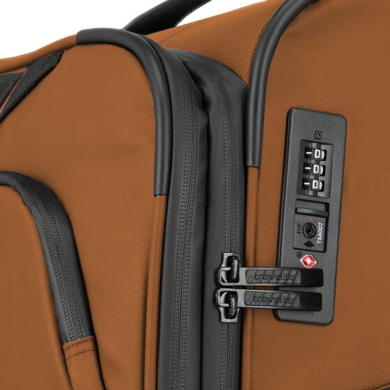 Travelite Briize 4 ruote Carrello M 67 cm con piega di espansione