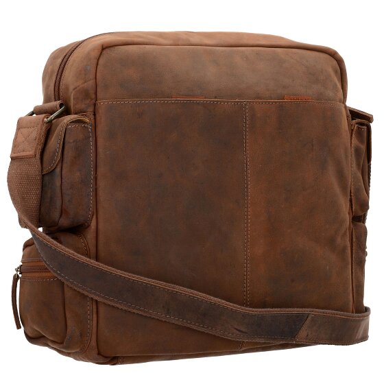 Greenland Nature Montenegro borsa a tracolla in pelle 33 cm scomparto per laptop