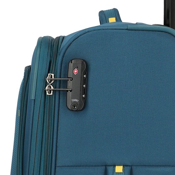 Travelite Umbria 4 ruote Carrello M 67 cm con piega di espansione