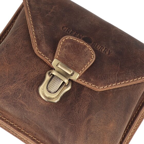 Greenburry Marsupio vintage in pelle 15 cm