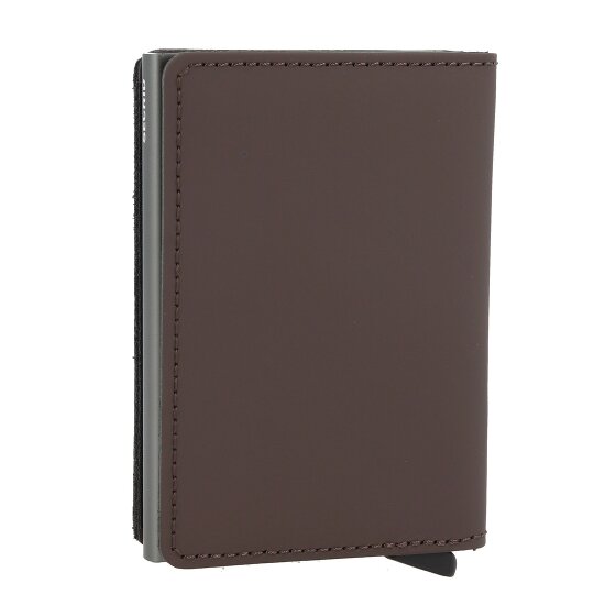 Secrid Slimwallet Custodia opaca per carte di credito Portafoglio RFID in pelle 6,5 cm