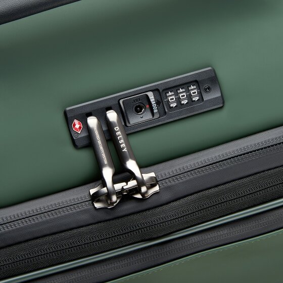 Delsey Paris Turenne Soft 4 ruote Carrello 68 cm con piega di espansione