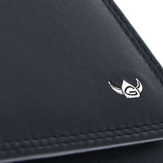 Golden Head Polo Portafoglio Protezione RFID Vera Pelle 19 cm