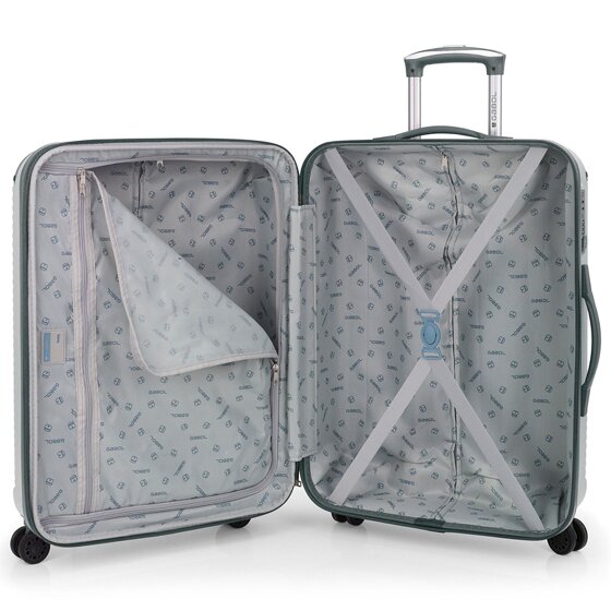 Gabol Balance XP 4 ruote Set di valigie 3 pezzi con piega di espansione
