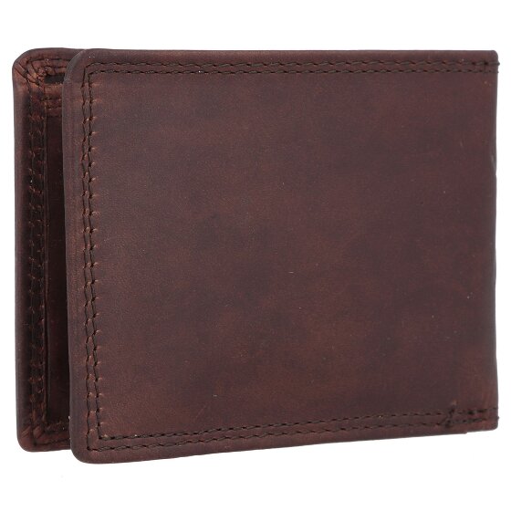 Jack Kinsky Monterey 104 Portafoglio Protezione RFID Pelle 10.5 cm