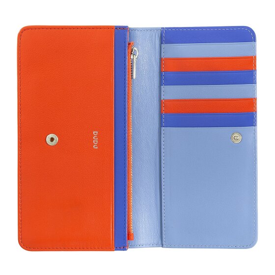 DuDu Canarie Portafoglio Protezione RFID Vera Pelle 17.5 cm