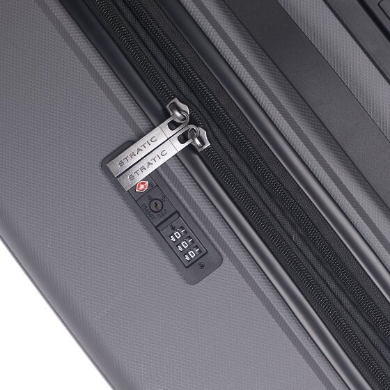 Stratic Bright+ 4 ruote Carrello L 76 cm con piega di espansione