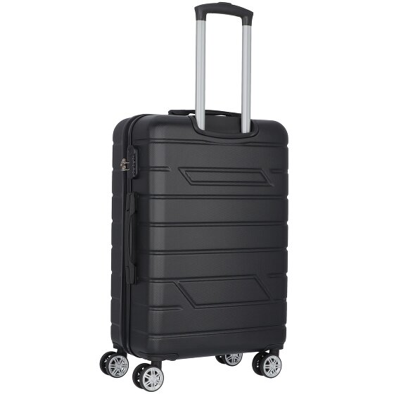 Nowi Bergamo 4 ruote Set di valigie 3 pezzi
