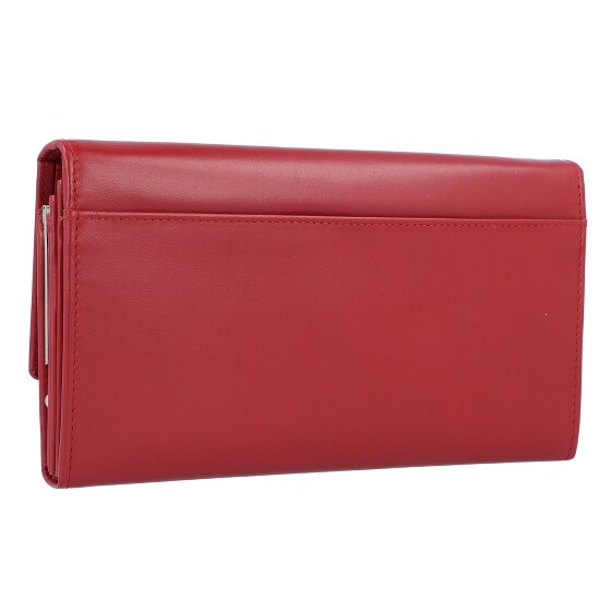 Esquire Nuovo portafoglio di seta in pelle 18 cm