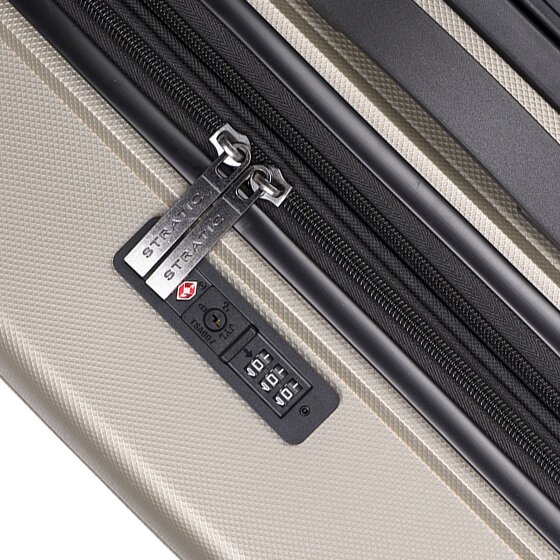 Stratic Bright+ 4 ruote Carrello M 66 cm con piega di espansione
