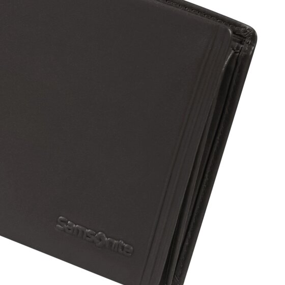 Samsonite Attack 3.0 Portafoglio Protezione RFID Vera Pelle 9.5 cm