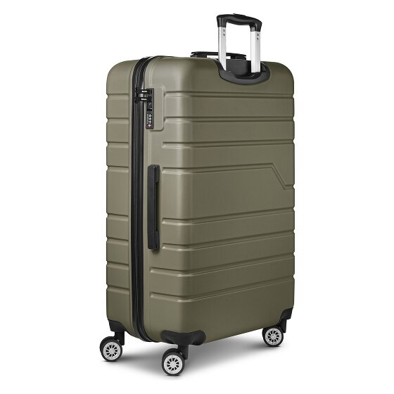 Bench Seattle 4 ruote Carrello L 79 cm