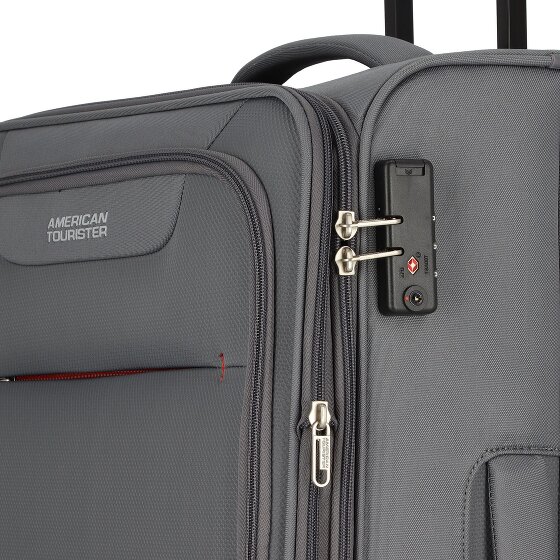 American Tourister Street Roll 4 ruote Set di valigie 3 pezzi espandibile