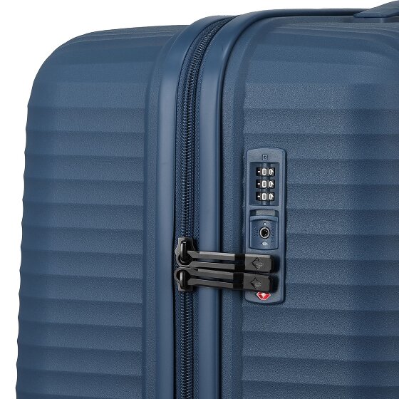 Travelite Air Stripe 4 ruote Carrello L 77 cm