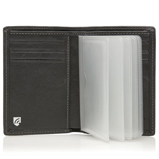 Castelijn & Beerens Canyon Custodia per carte di credito RFID in pelle 7,5 cm