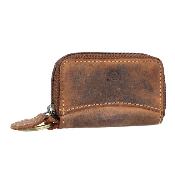 Greenburry Portachiavi vintage in pelle 8,5 cm