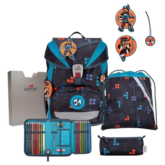 DerDieDas Set di zaini ErgoFlex 5 pezzi.