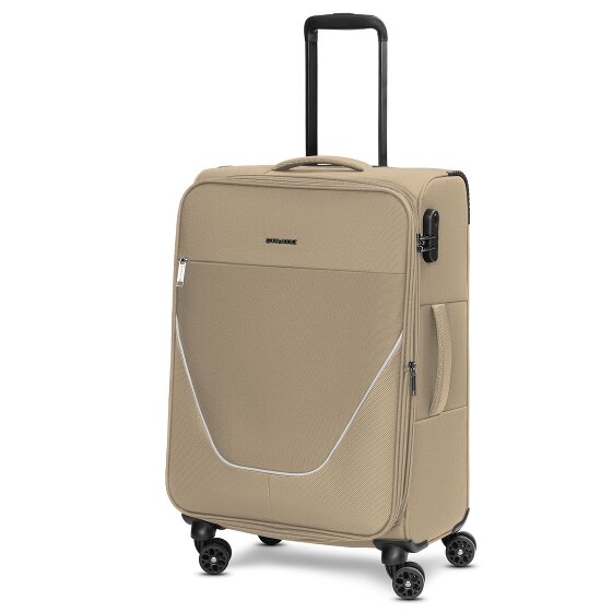 Stratic taska Trolley a 4 ruote M 65 cm con piega a espansione Stratic taska Trolley a 4 ruote M 65 cm con piega a espansione