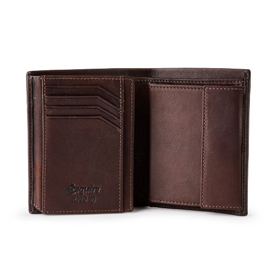 Esquire Chicago Portafoglio Protezione RFID Pelle 9.5 cm