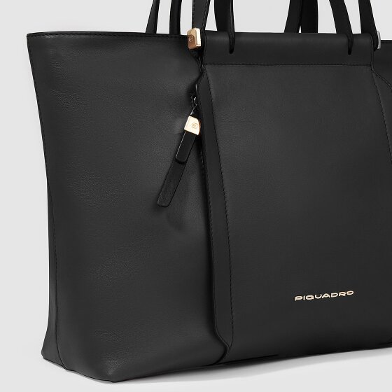 Piquadro Circle Borsa shopper Vera Pelle 38 cm Vano porta PC