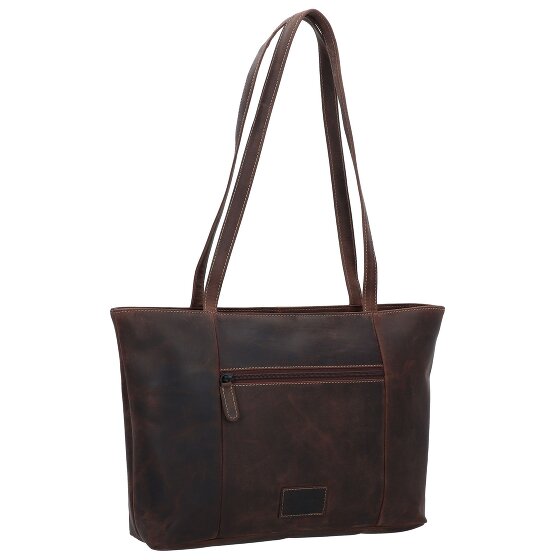 Jack Kinsky Baltimore 18 Borsa a tracolla in pelle 34 cm