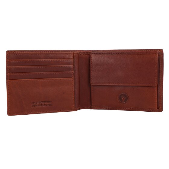 Greenburry Vintage Portafoglio Protezione RFID Pelle 12 cm