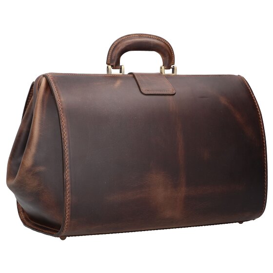 Greenburry Astuccio medico vintage in pelle 41 cm